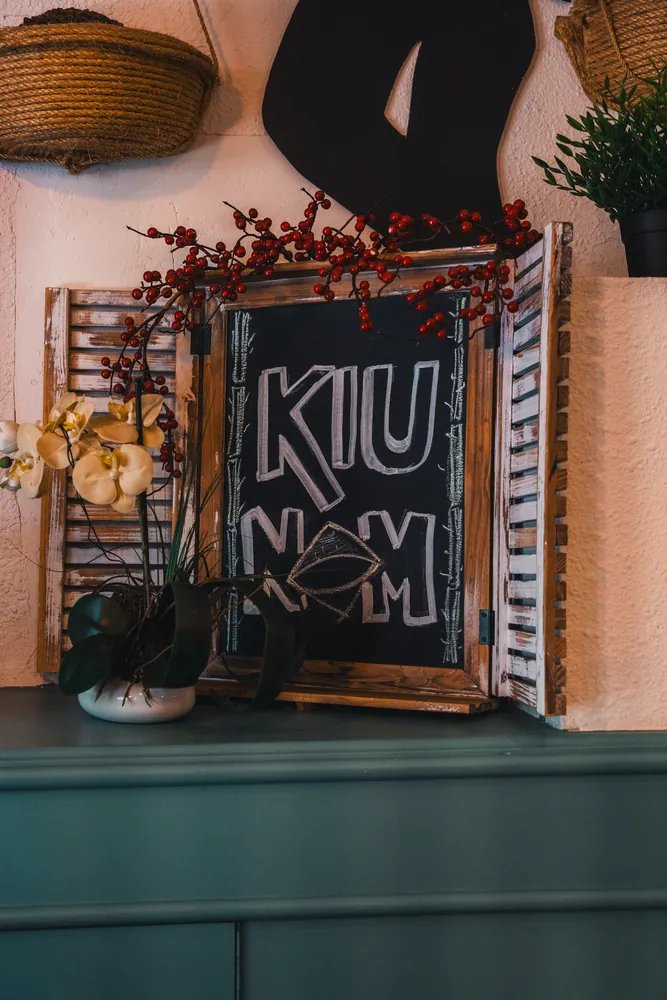 Interior del restaurant vietnamita Kiu Nam a Barcelona