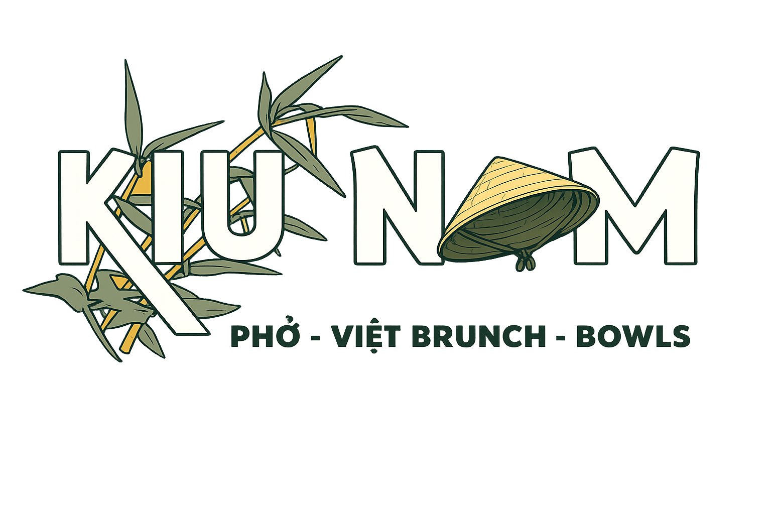 Logo del restaurante vietnamita Kiu Nam en Barcelona